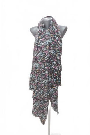 Dámský šátek Genesis, barva květovaná