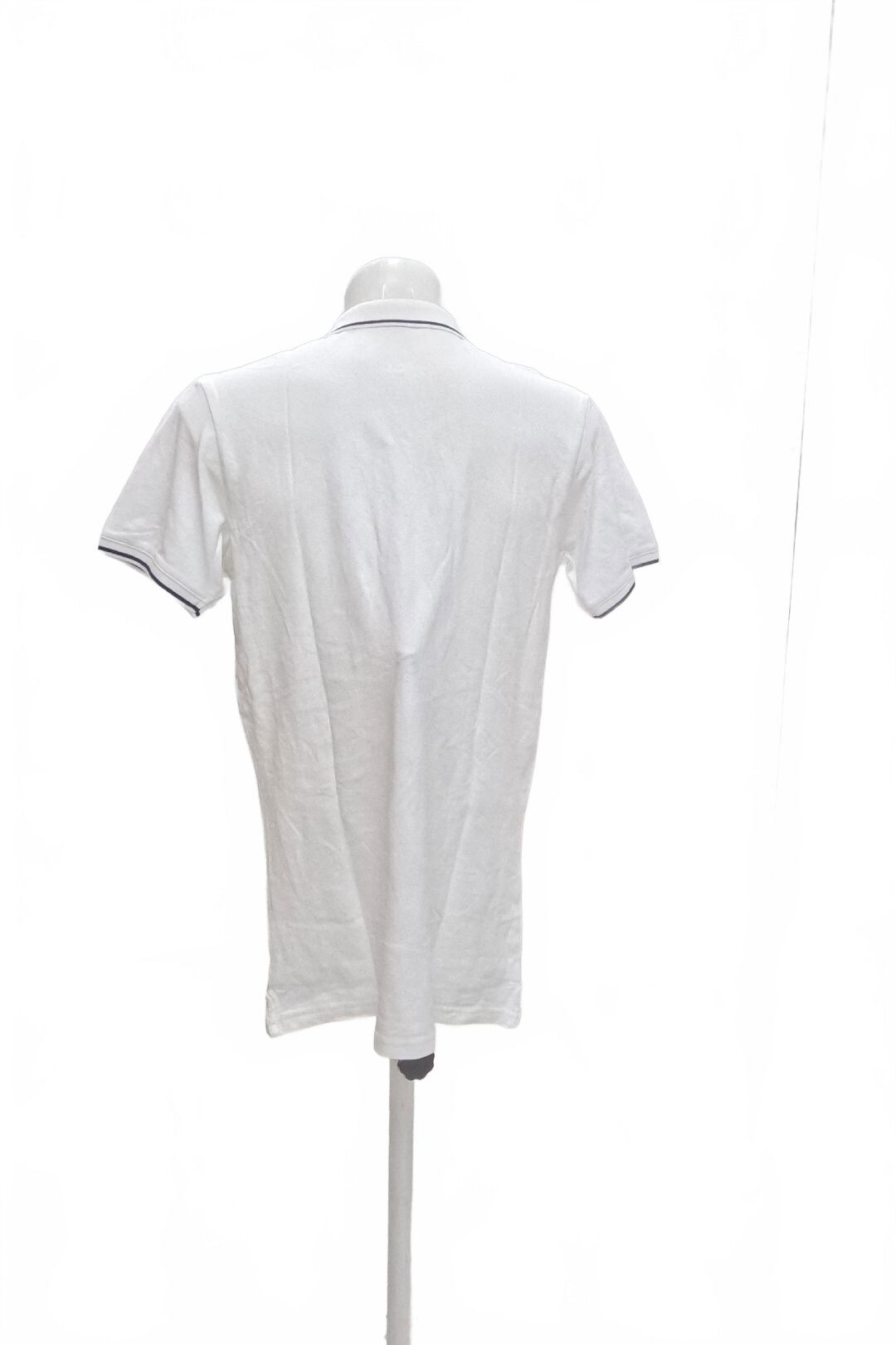 Pánské tričko Fishbone (Fsbn) bez potisku, barva bílá, velikost XL