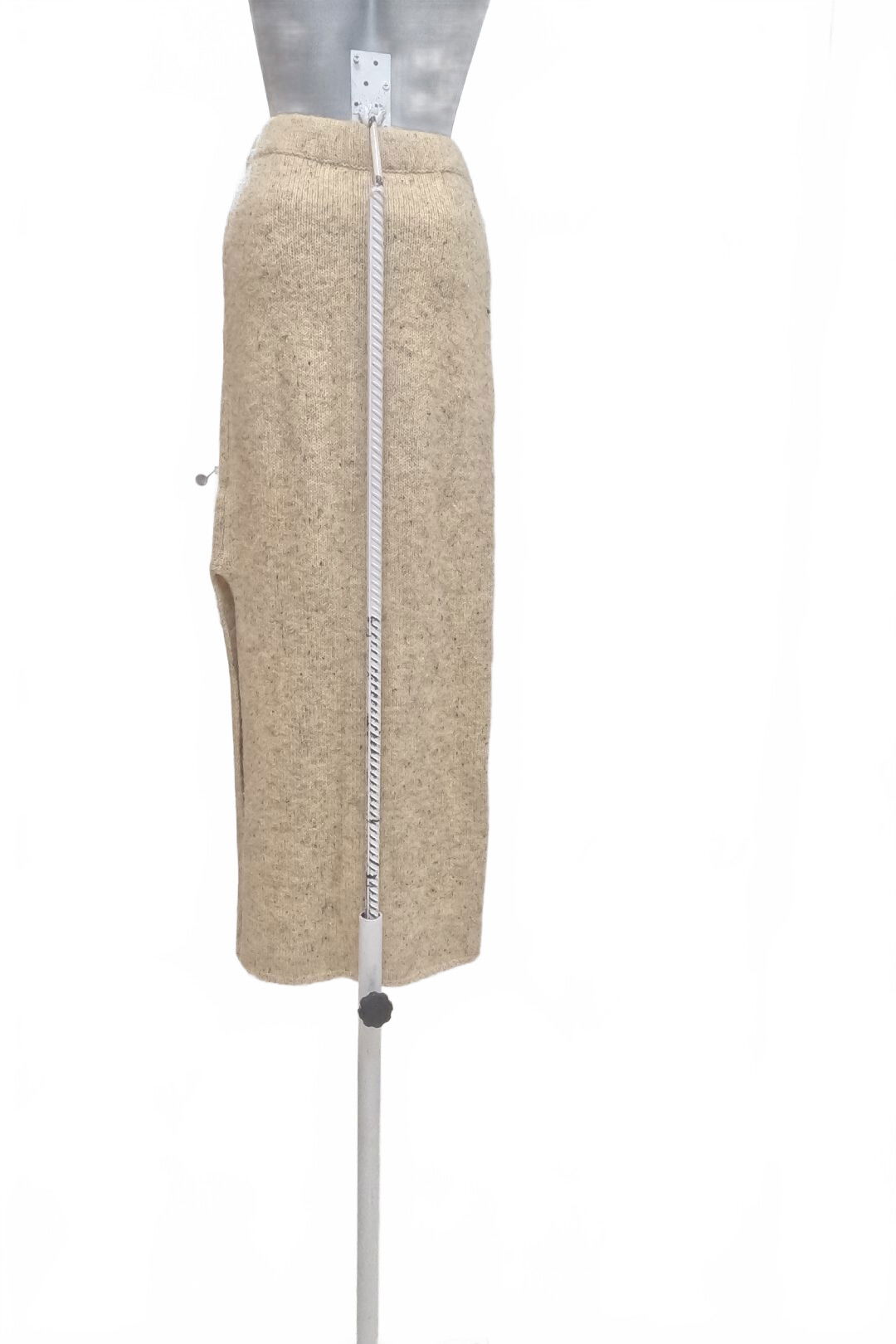 Dámska sukňa Pull&Bear, farba béžová, veľkosť M