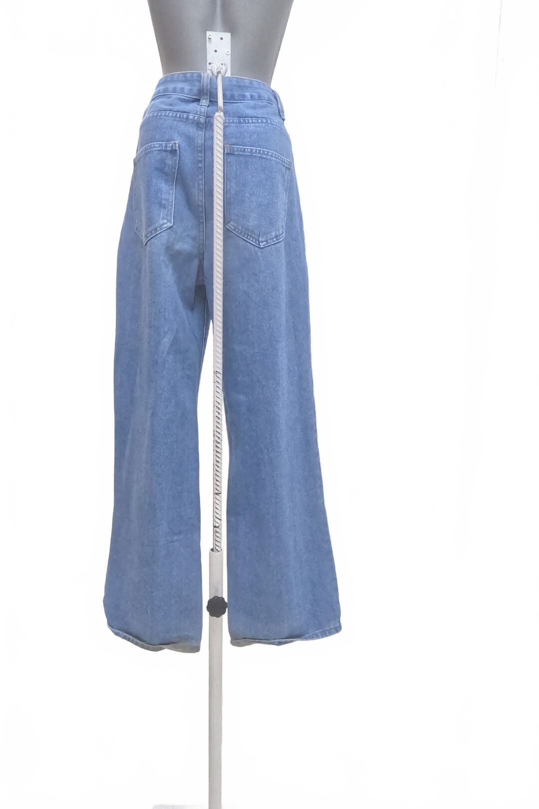 Dámske nohavice Shein, farba denim, veľkosť 36