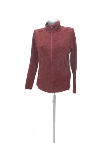 Dámska mikina Newletics bez potlače, farba bordó, veľkosť M