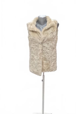 Dívčí vesta Genesis, barva béžová, velikost 170