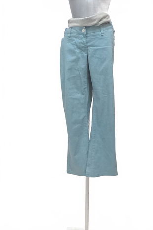 Dámské kalhoty Bpc Bonprix Collection, barva tyrkysová, velikost 48