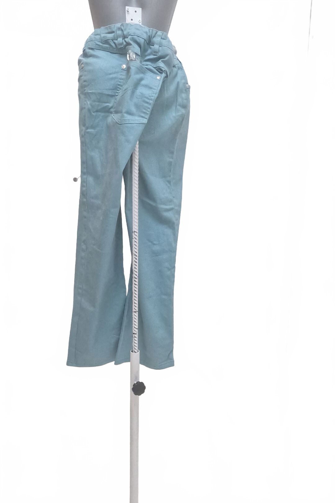 Dámské kalhoty Bpc Bonprix Collection, barva tyrkysová, velikost 48