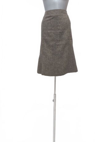 Dámska sukňa Comma, farba hnedá, veľkosť 40