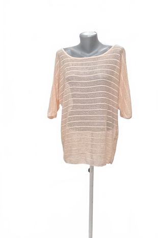 Dámské tričko H&M bez potisku, barva oranžová, velikost XL