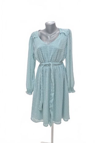 Dámske šaty Page One, farba tyrkysová, veľkosť 40