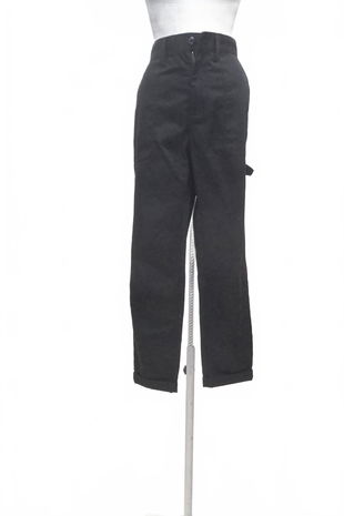 Pánské kalhoty Jack & Jones, barva černá, velikost M