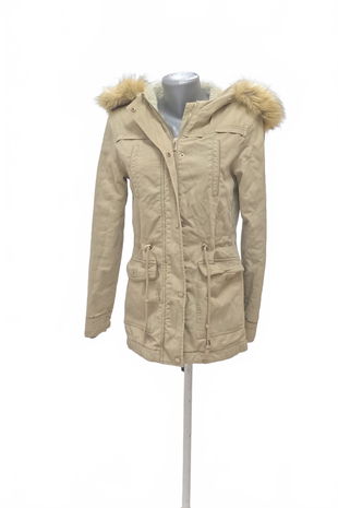 Dámska zimná bunda Pimkie, farba hnedá, veľkosť 32