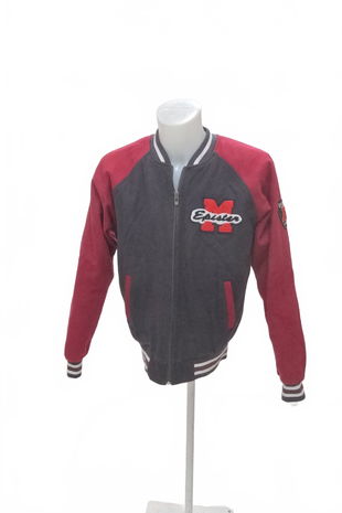 Pánská mikina Epister bez potisku, barva vícebarevná, velikost L