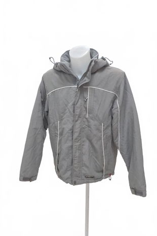 Pánská bunda Sam 73, barva šedá, velikost M