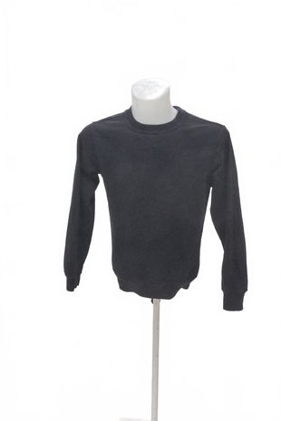 Pánská mikina Identic bez potisku, barva černá, velikost S