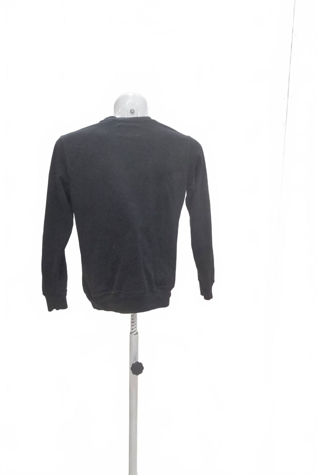 Pánská mikina Identic bez potisku, barva černá, velikost S