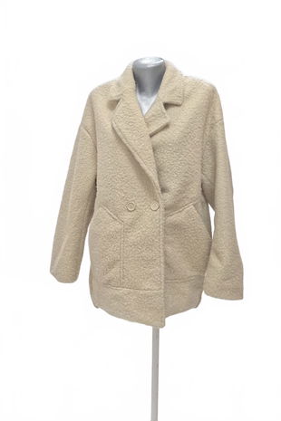 Dámsky kabát Beloved, farba béžová, veľkosť L