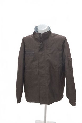 Pánská zimní bunda Genesis, barva hnědá, velikost 3XL