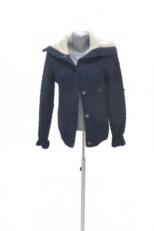 Dámsky sveter Colours Of The World, farba modrá, veľkosť S