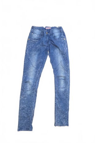 Dievčenské nohavice Grace, farba denim, veľkosť 164