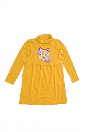 Dievčenské šaty Sinsay, farba žltá, veľkosť 140