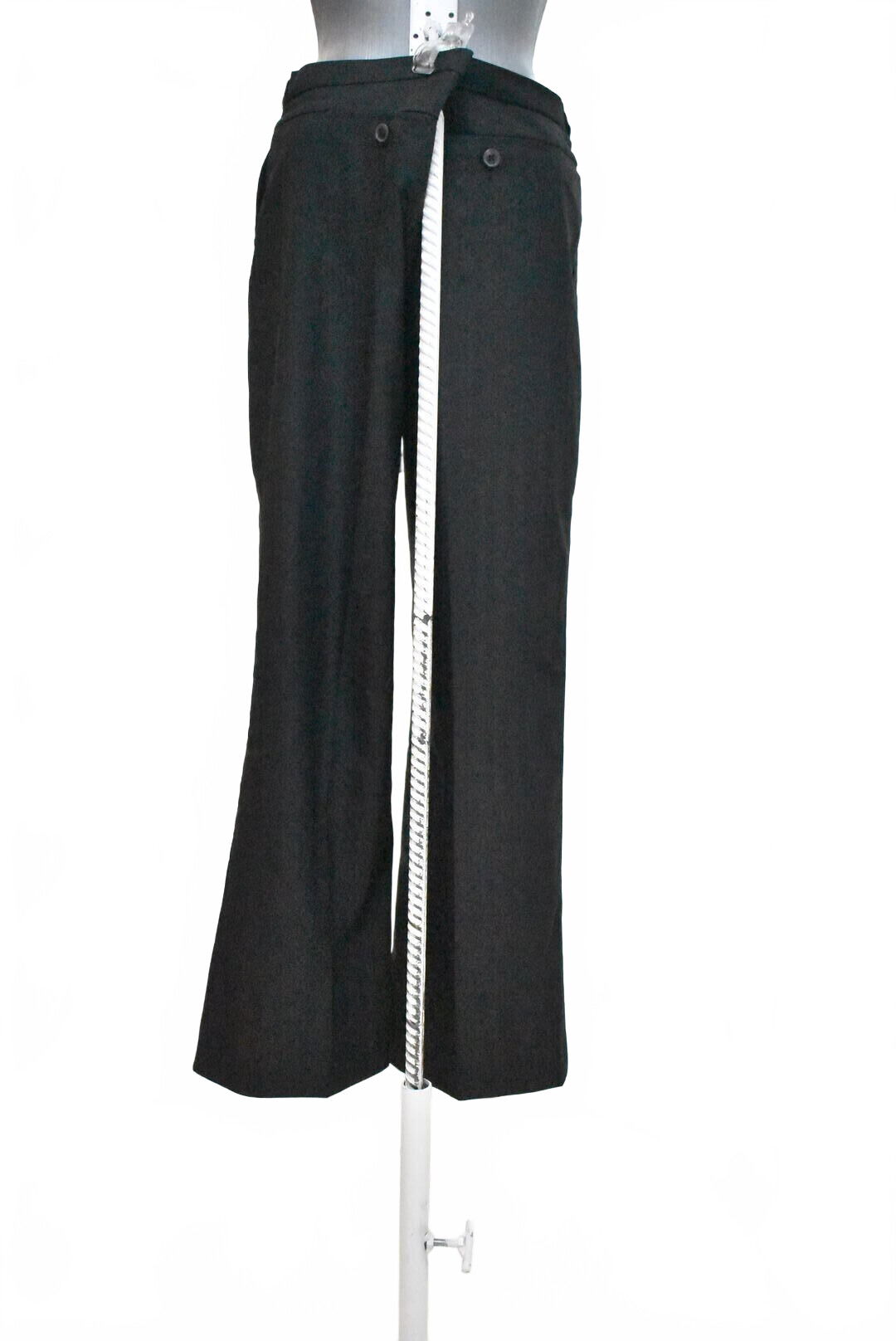 Dámske nohavice Sisley, farba čierna, veľkosť 44