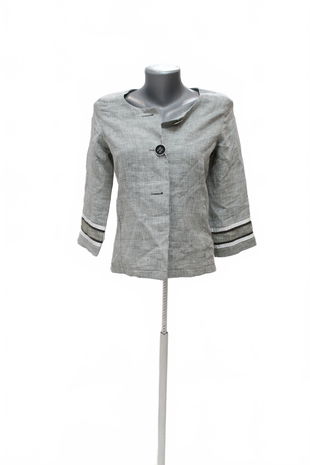 Dámske sako Jones New York, farba sivá, veľkosť 32