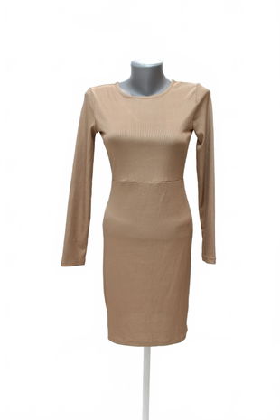 Dámske šaty Sinsay, farba hnedá, veľkosť S