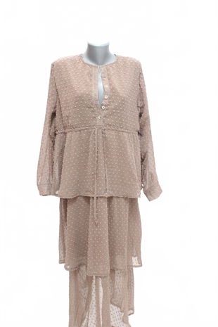 Dámske šaty Genesis, farba hnedá, veľkosť L