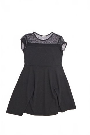 Dievčenské šaty Shein, farba čierna, veľkosť 152