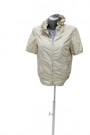 Dámska bunda Marc Aurel, farba béžová, veľkosť 36