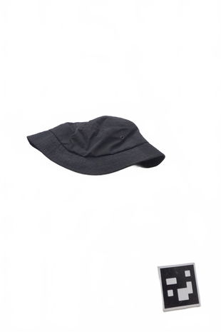 Pánský klobouk H&M, barva černá