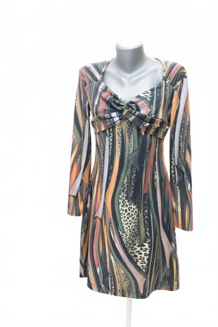 Dámske šaty Ashley Brooke, farba vzorovaná, veľkosť M