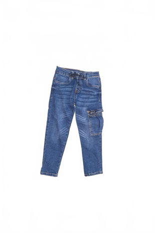 Chlapecké kalhoty Genesis, barva denim, velikost 110