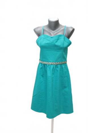 Dámske šaty Naf Naf, farba tyrkysová, veľkosť 38