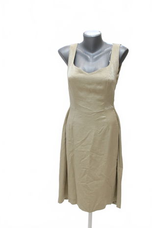 Dámske šaty Pietro Filipi, farba béžová, veľkosť S