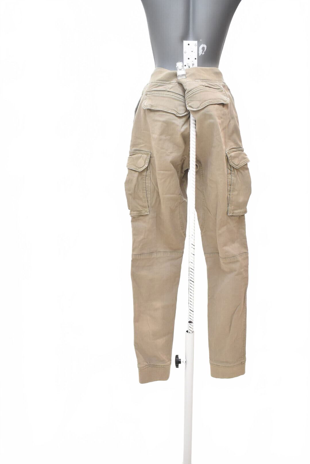 Pánske nohavice H&M, farba béžová, veľkosť S