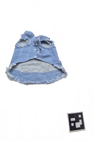 Doplněk pro domácí mazlíčky, barva denim