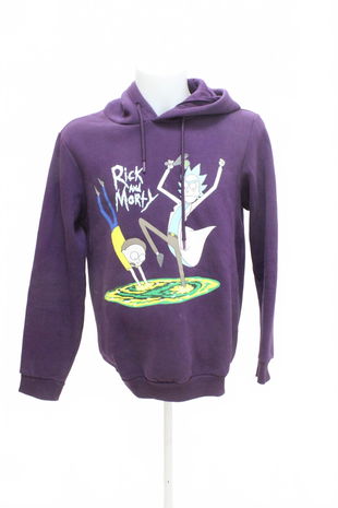 Pánská mikina Genesis s potiskem, barva fialová, velikost M