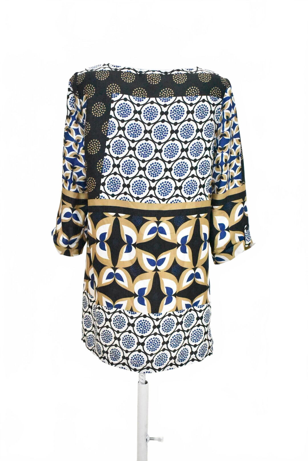 Dámske tričko Michele Boyard bez potlače, farba kvetovaná, veľkosť 38