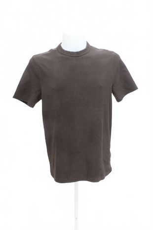 Pánské tričko Primark bez potisku, barva hnědá, velikost M