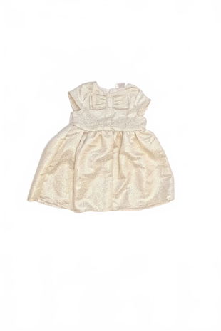 Dievčenské šaty Genesis, farba béžová, veľkosť 98