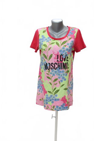 Dámske šaty Love Moschino, farba kvetovaná, veľkosť 40