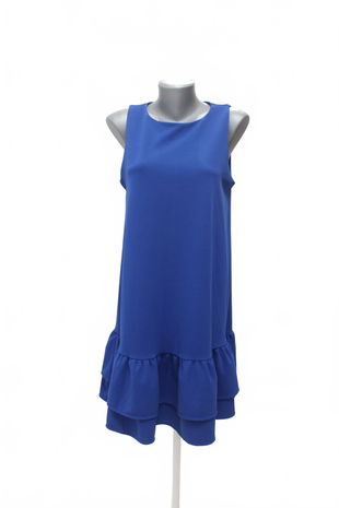 Dámske šaty Mohito, farba modrá, veľkosť L