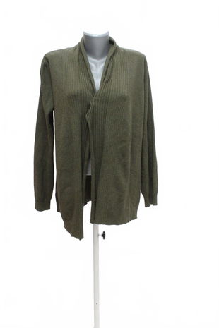 Dámsky kardigan Montego, farba zelená, veľkosť L