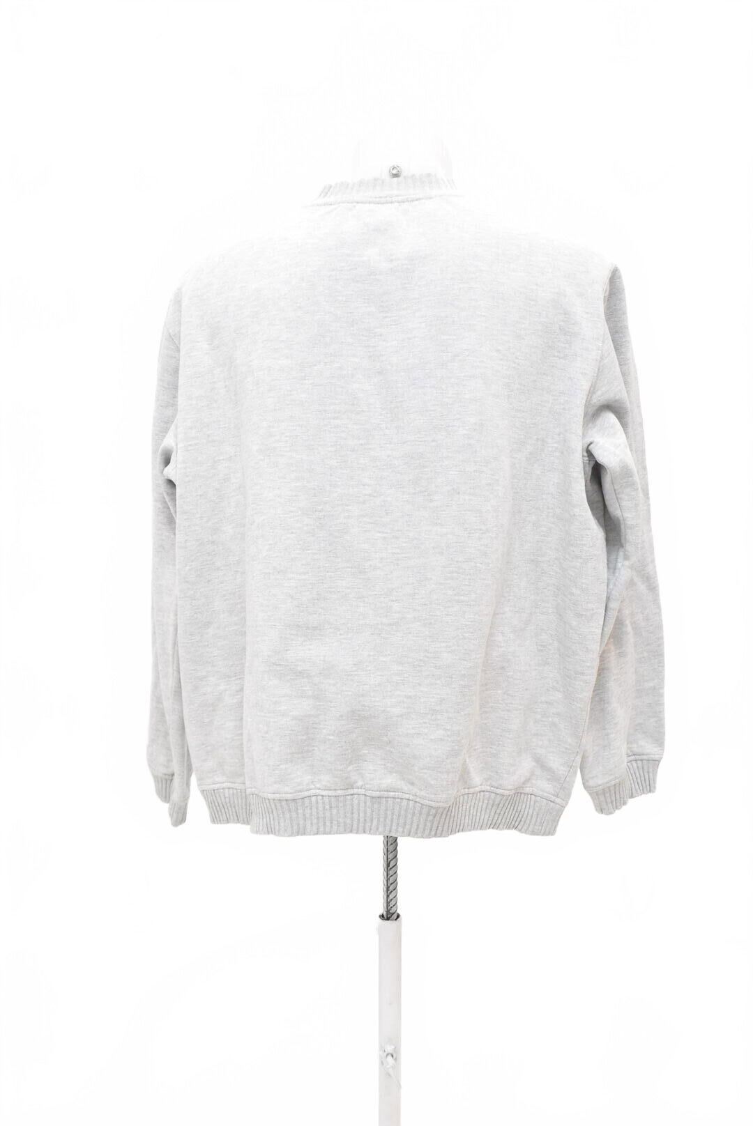 Pánská mikina Genesis s potiskem, barva šedá, velikost M