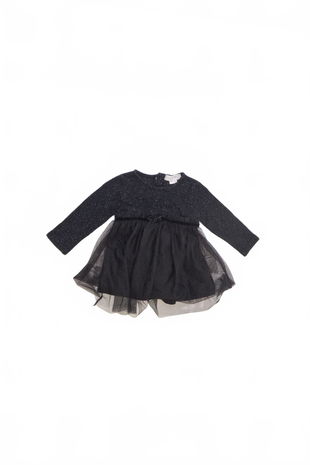 Dievčenské šaty Zara, farba čierna, veľkosť 12-18 m