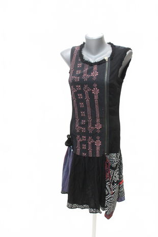 Dámske šaty Desigual, farba vzorovaná, veľkosť 38