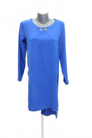 Dámske šaty Made In Italy, farba modrá, veľkosť M