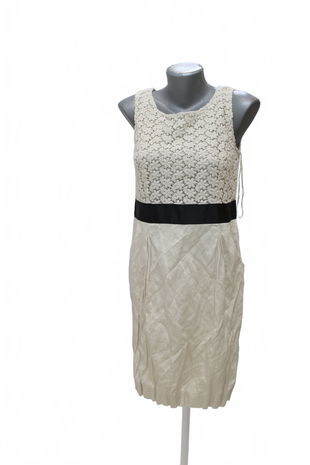 Dámske šaty Taifun, farba béžová, veľkosť S