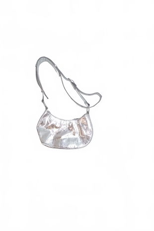 Dámská kabelka Genesis, barva stříbrná