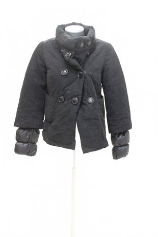 Dámska zimná bunda United Colors Of Benetton, farba čierna, veľkosť 38