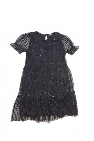 Dievčenské šaty Next, farba čierna, veľkosť 152